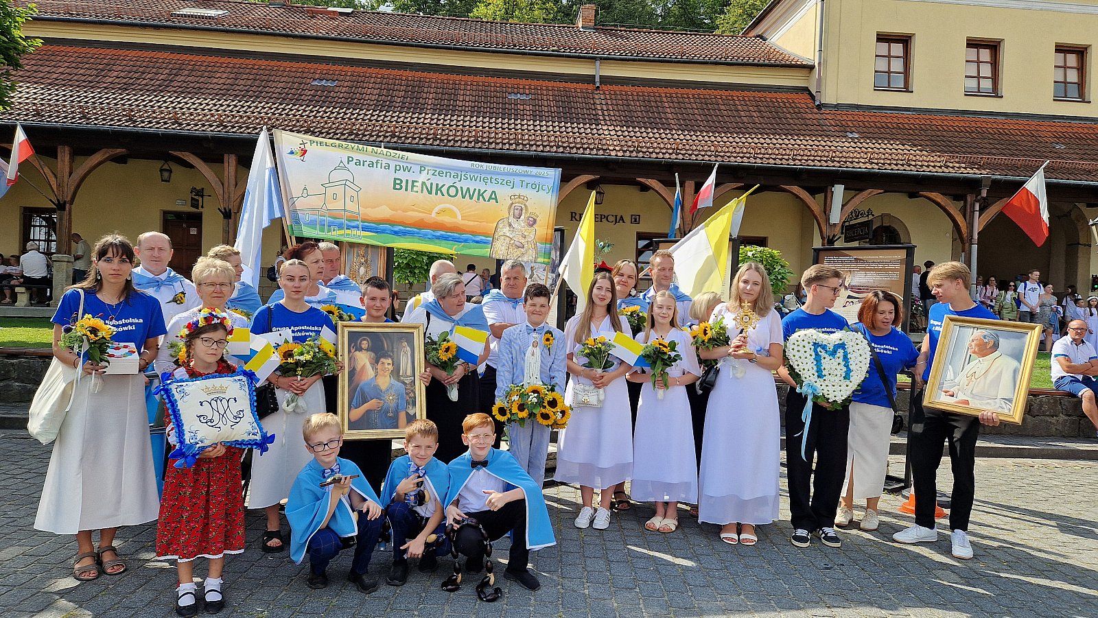 Asysta z Bieńkówki w Kalwarii Zebrzydowskiej.