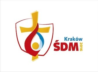 Logo Światowych Dni Młodzieży Kraków 2016
