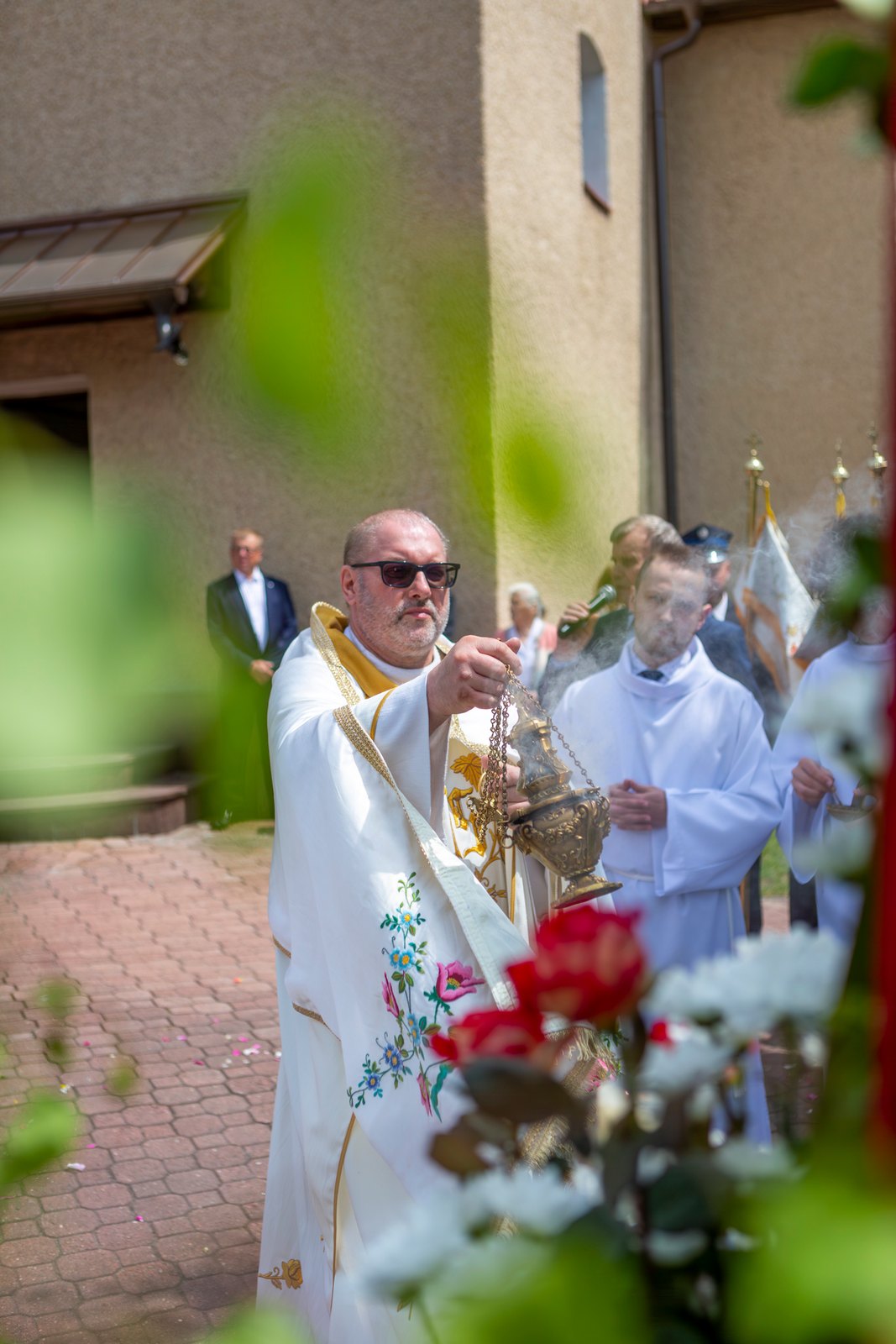 Błogosławieństwo przy ołtarzu