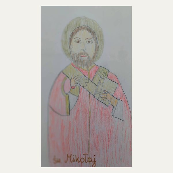 Praca w konkursie „Mój ulubiony święty”, nr 36